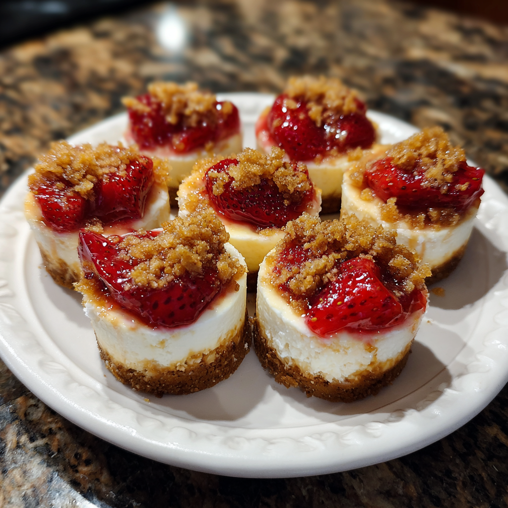 Strawberry Crunch Cheesecake Bites 4
