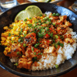 Street Corn Chicken Rice Bowl 1
