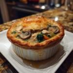Chicken Kale Mushroom Pot Pie 2