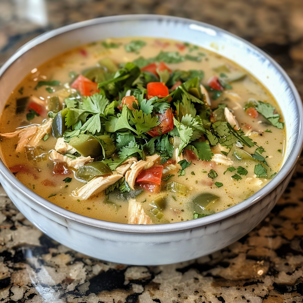 Chicken Poblano Soup – Creamy, Comforting, and Packed with Warm Flavor 5 Chicken Poblano Soup 3