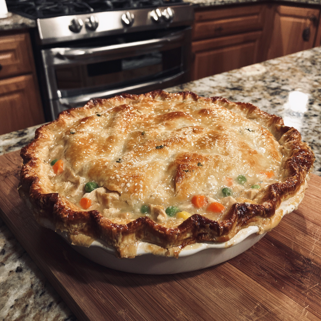 Classic Chicken Pot Pie: A Comforting Homemade Favorite 5 Chicken pot pie 4