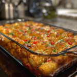 Chili Cheese Tater Tot Casserole 1