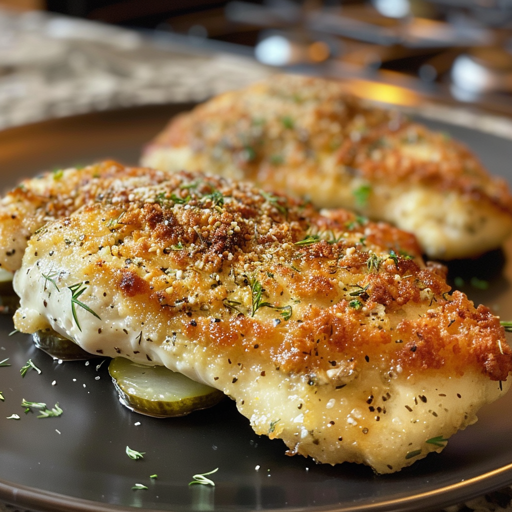 Dill Pickle Parmesan Chicken 3