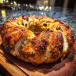 GSavory turkey and cranberry crescent ring 2