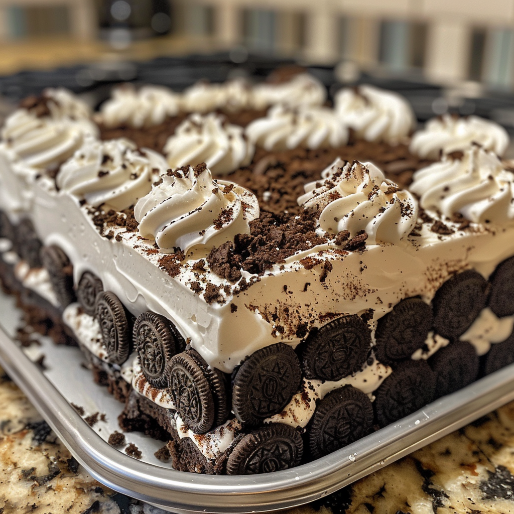 OREO Dirt Cake No Bake Favorite 3