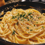 One Pot Creamy Garlic Pasta 1