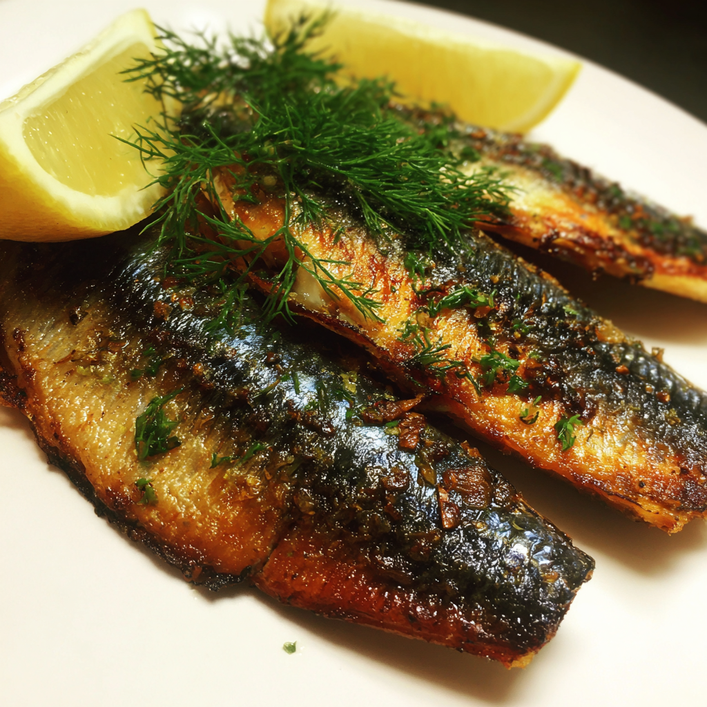 Pan Fried Herring Fillets Classic Style 2