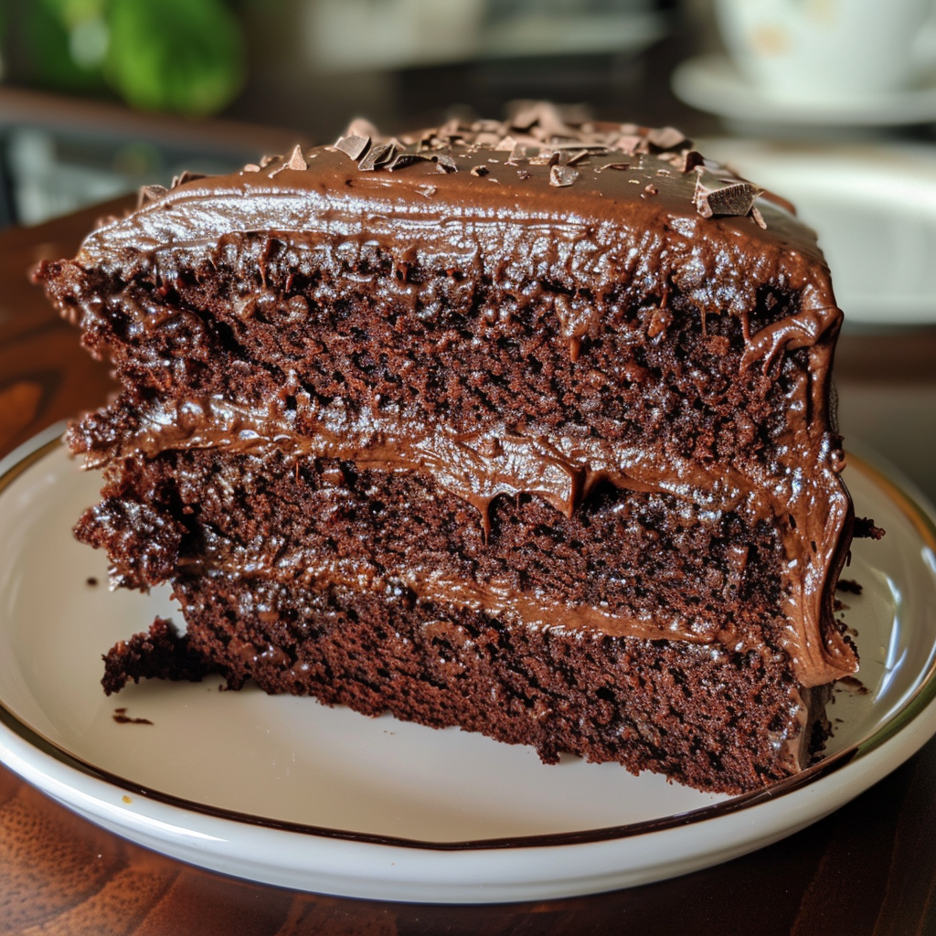 Ultra Moist Ultra Fudgy Chocolate Cake 2