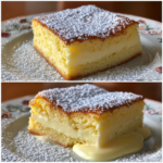 Vanilla Magic Custard Cake 1 1