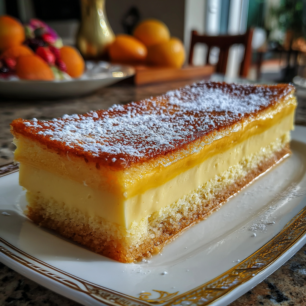 Vanilla Magic Custard Cake – One Batter, Three Irresistible Layers 5 Vanilla Magic Custard Cake 4 1