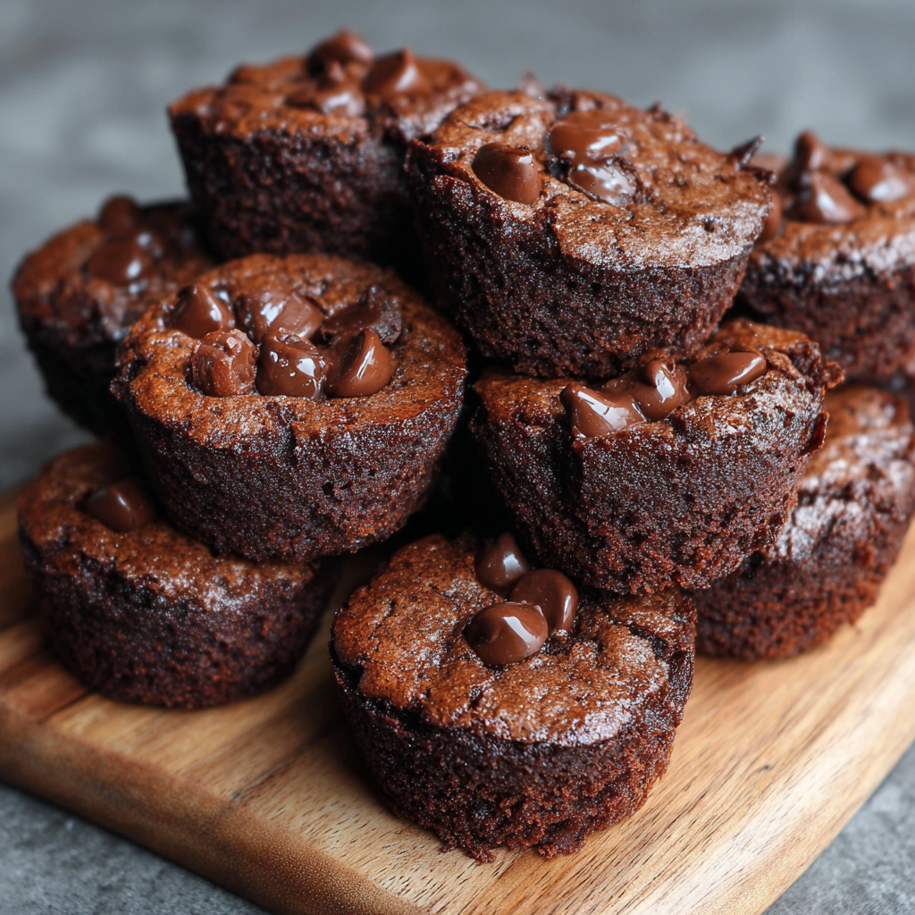 Chocolate Chip Cookie Dough Brownie Bites 1 1