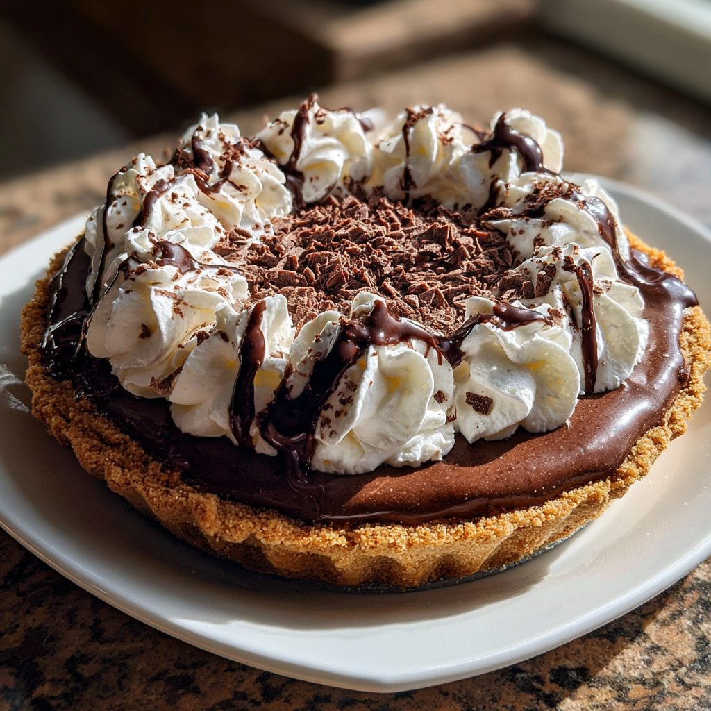 Classic 🤡 Chocolate Cream Pie🤫👍 2