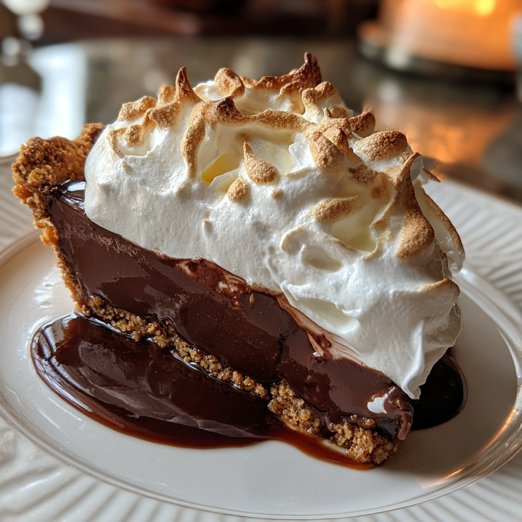 Classic 🤡 Chocolate Cream Pie🤫👍 4