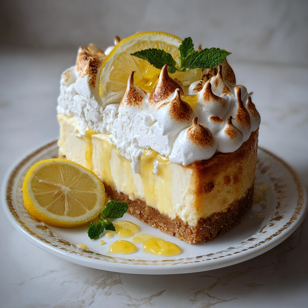 Lemon Meringue Cheesecake 4