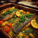 Mediterranean Baked Fish 2