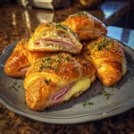 Chicken Cordon Bleu Crescent Rolls 2