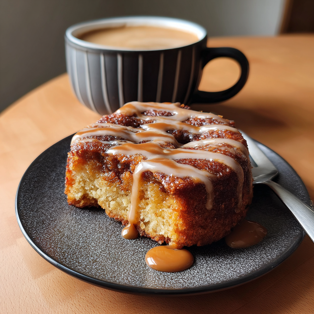 Condensed Milk Coffee Cake 3
