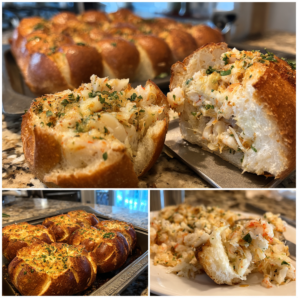 Crabby Shrimp Garlic Bread Bombs: Cheesy, Buttery, and Irresistibly Savory 6 mounir bendiff Series of close up amateur photo from Reddit. 024720b5 0733 441d a7c4 f9cc8138f52c 0
