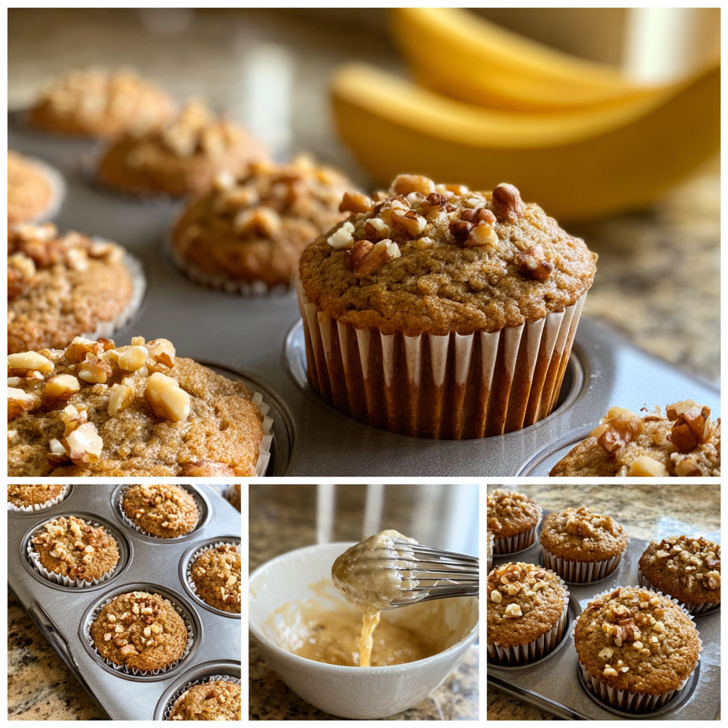 Healthy Banana Nut Muffins: Moist, Wholesome, and Naturally Sweet 6 mounir bendiff Series of close up amateur photo from Reddit. 62de1987 593c 4afa 9cb3 d951bbde9530 0