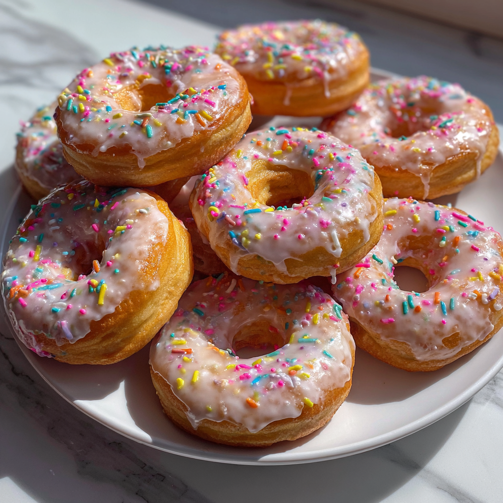 Baked Vanilla Donuts (No Frying) – Soft, Light, and Easy to Make 7 🍩 Baked Vanilla Donuts No Frying 3