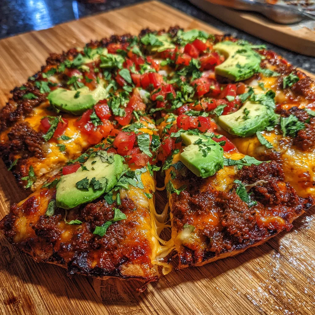 Homemade Mexican Pizza Recipe 2 1