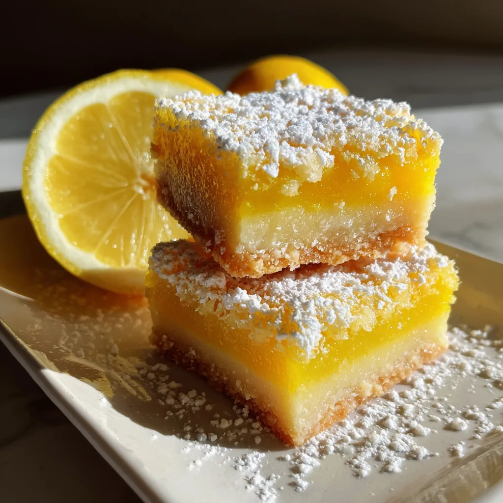 No Bake Lemon Bars 1 1